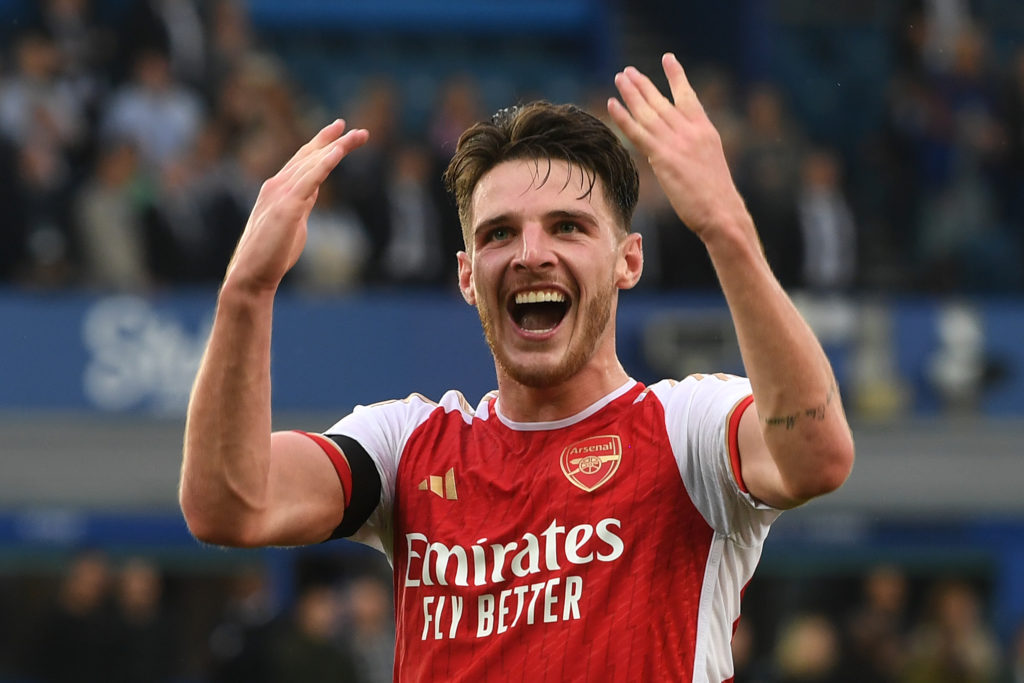 Ian Wright Declan Rice Casemiro Arsenal Manchester United