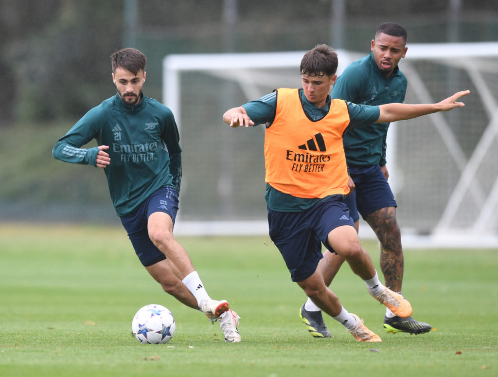 Arsenal FC Training Session - UEFA Champions League 2023/24
