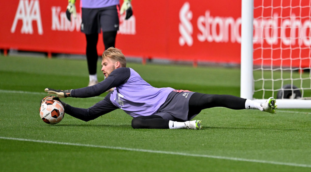 Liverpool FC Training Session - UEFA Europa League 2023/24