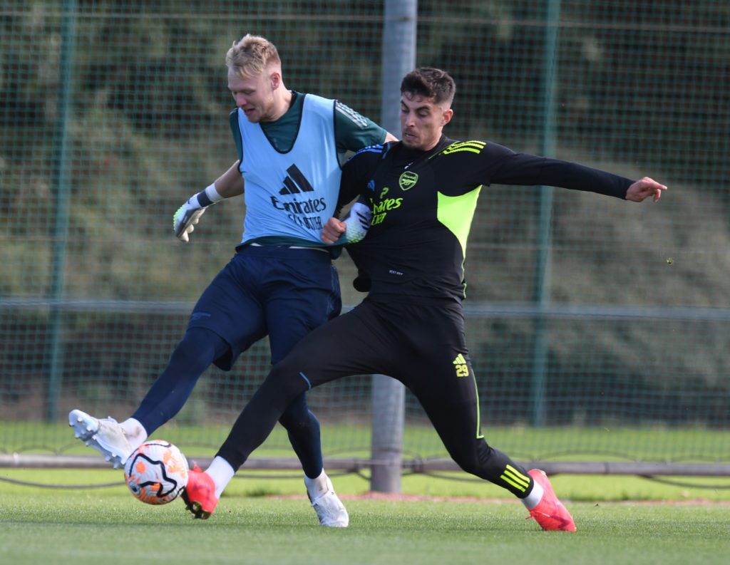 Arsenal Training Session
