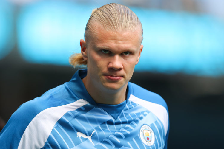 What Erling Haaland was spotted doing at full-time after Newcastle beat Man City last night