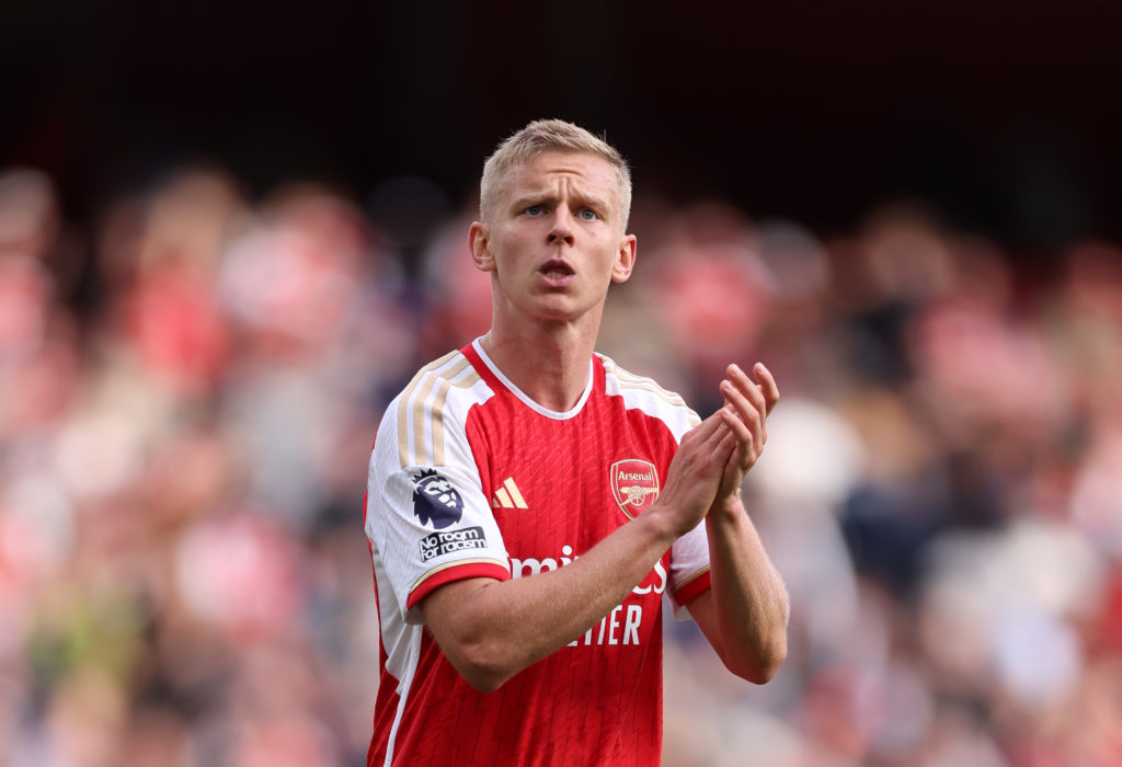 Mikel Arteta Oleksandr Zinchenko Arsenal
