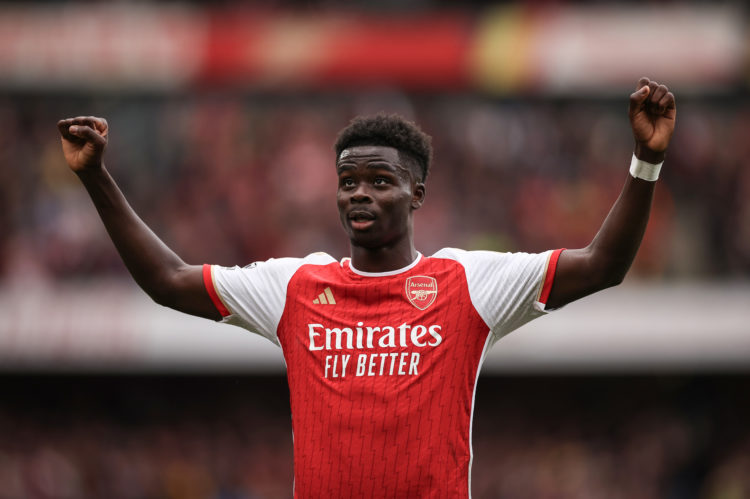 Player Tottenham released for free now told he can replace Arsenal star Bukayo Saka