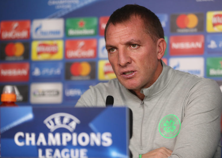 ‘Apart from that’: Brendan Rodgers says one Celtic player could miss the Feyenoord game tonight