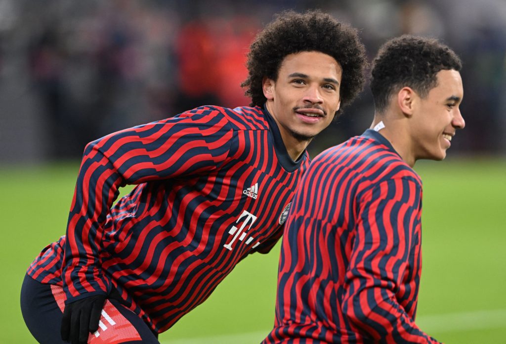 Jamal Musiala Leroy Sane Liverpool