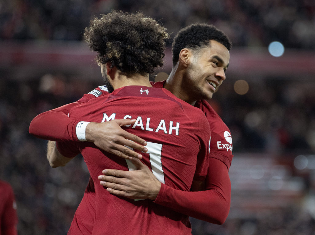 Cody Gakpo Mohamed Salah Liverpool