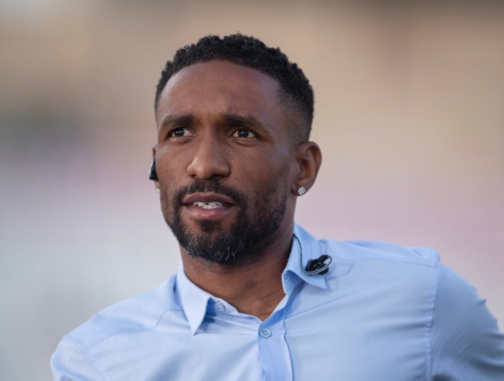 Jermain Defoe on punditry duty