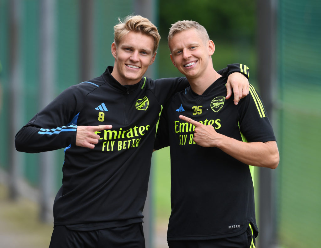 Arsenal Pre-Season Training Session