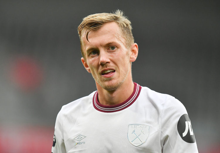 Ward-Prowse says West Ham player yet to make full PL debut's horrible to face in training