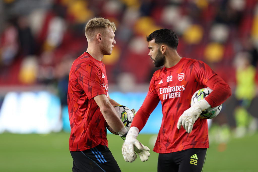 Arsenal Aaron Ramsdale David Raya