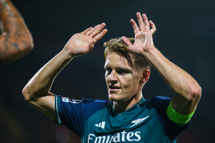 'He's been working so hard'...Martin Odegaard says he's been so impressed by 24-year-old Arsenal teammate