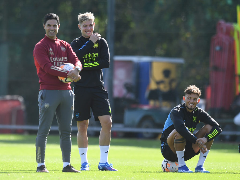 Arsenal Training Session