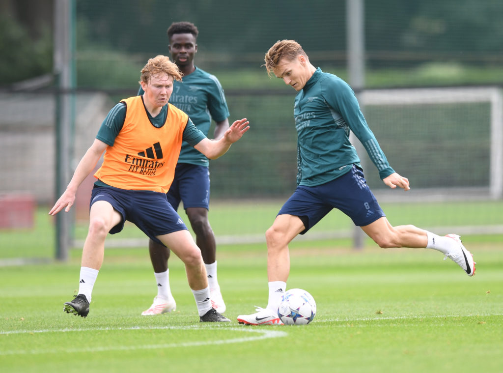 Arsenal FC Training Session - UEFA Champions League 2023/24