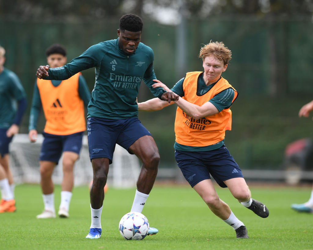 Arsenal FC Training Session - UEFA Champions League 2023/24