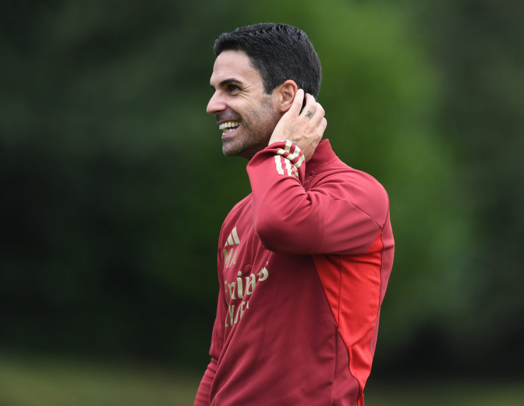 Arsenal FC Training Session - UEFA Champions League 2023/24