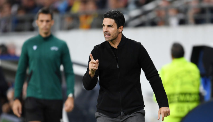 Mikel Arteta was absolutely furious with 24-year-old Arsenal player in the first-half last night