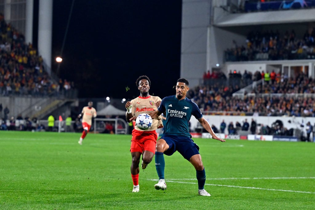 Thierry Henry William Saliba Arsenal