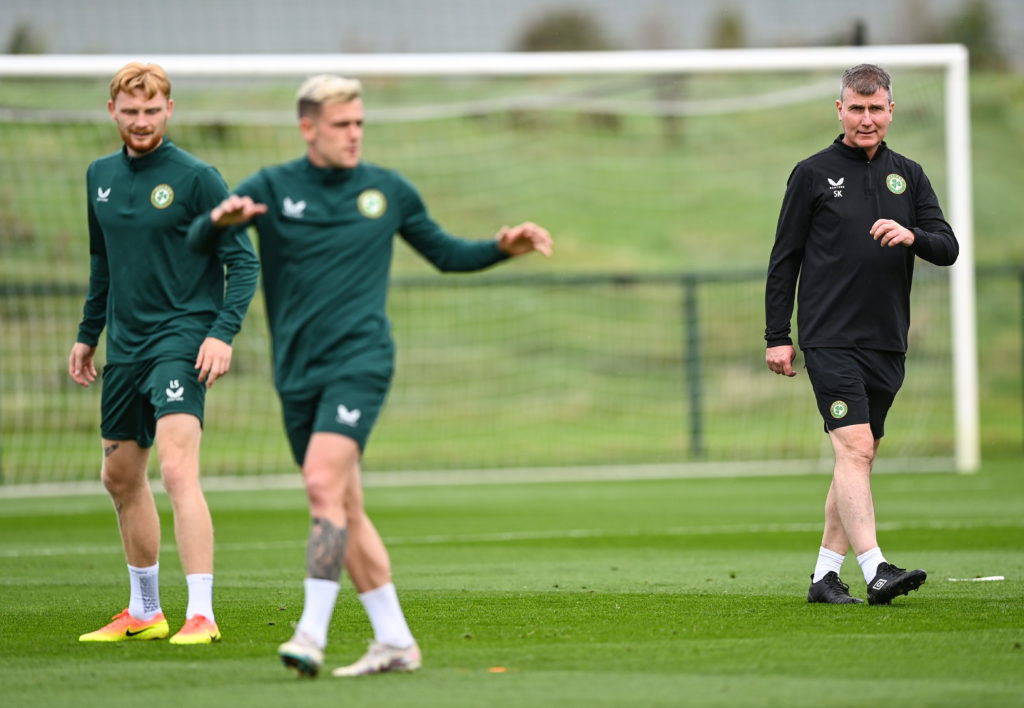 Republic of Ireland Training Session and Press Conference