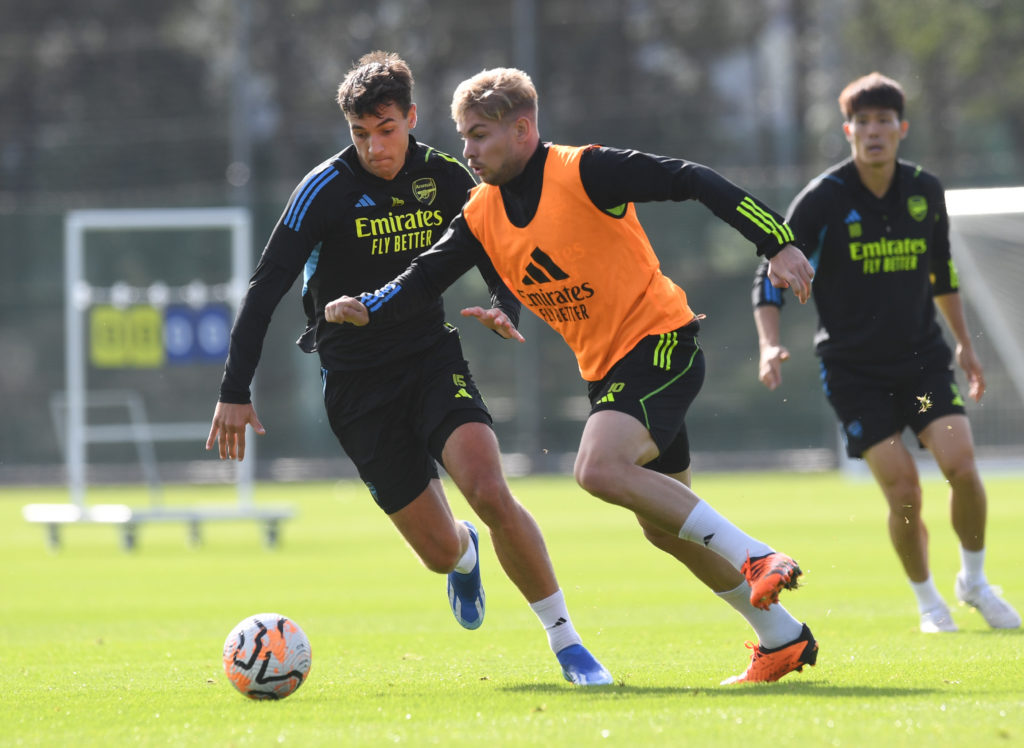 Arsenal Training Session
