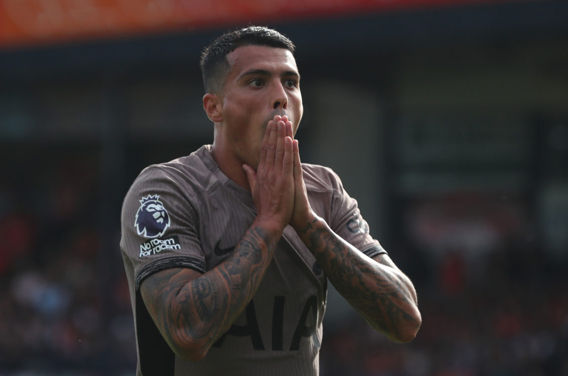 Pedro Porro now tweets one word after being seen in Tottenham training