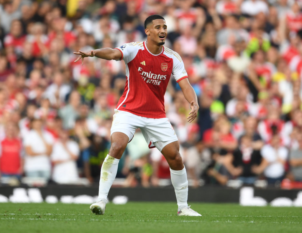 Rob Holding William Saliba Arsenal