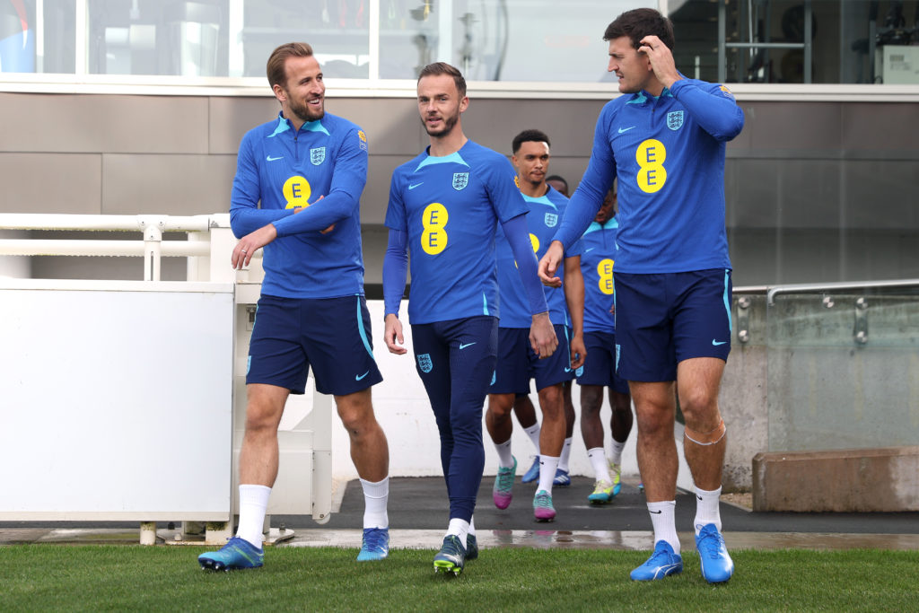 England Men's October Camp Training Session