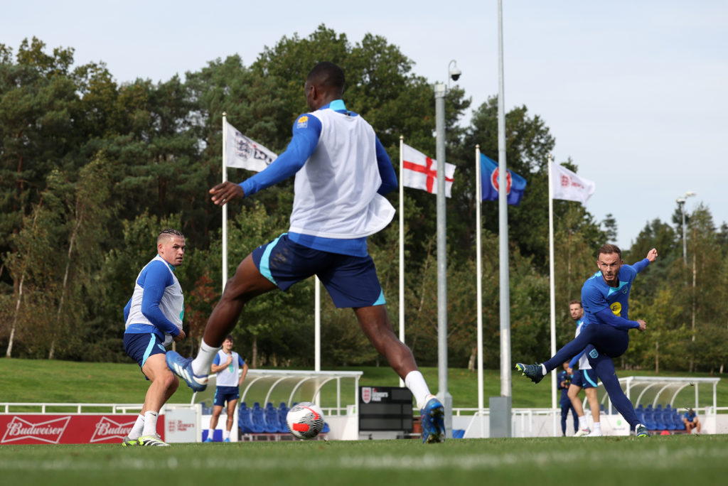 England Men's October Camp Training Session
