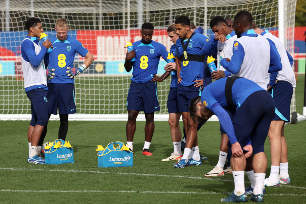 England Men's October Camp Training Session