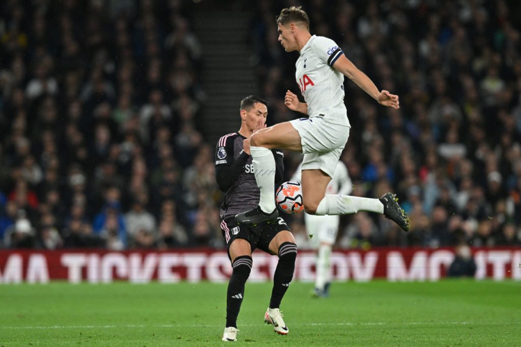 Andy Townsend Micky van de Ven Tottenham speed