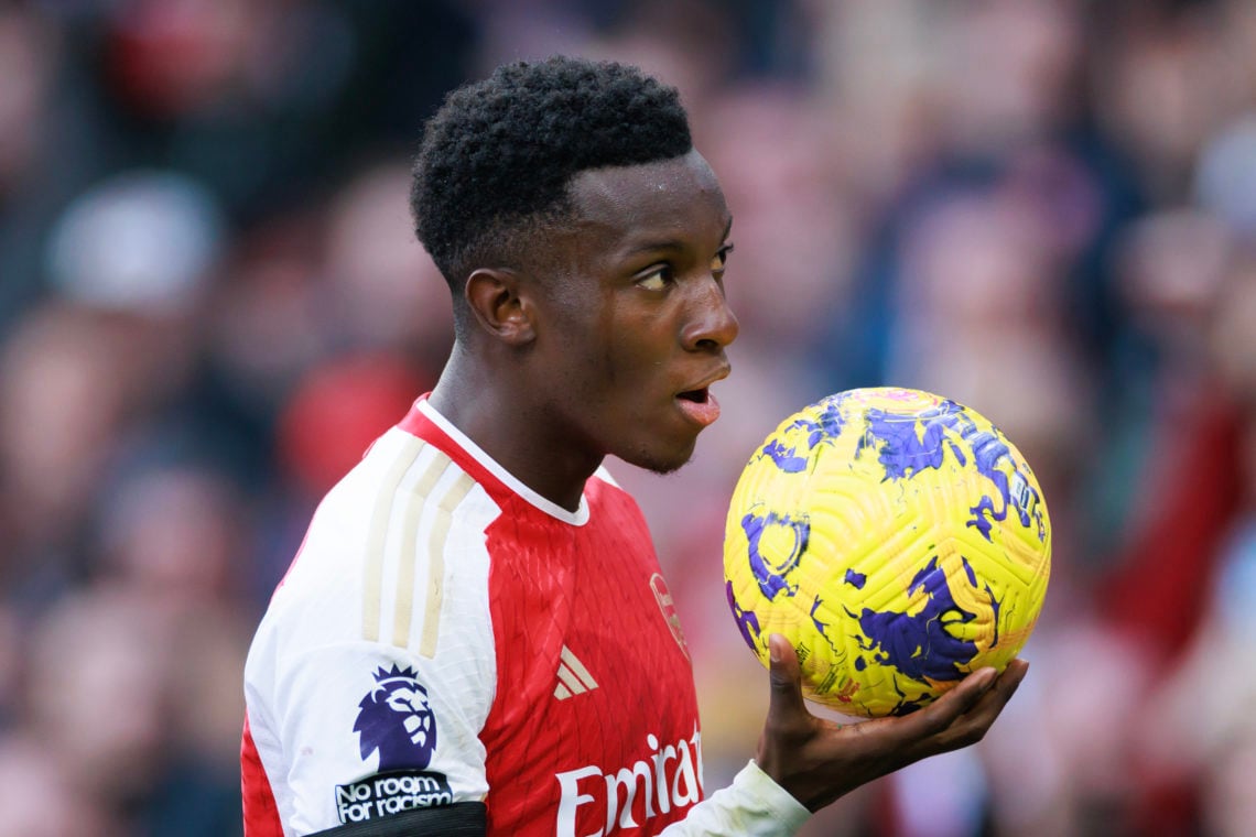 Eddie Nketiah Says He Loves Playing With £60m Arsenal Player After What