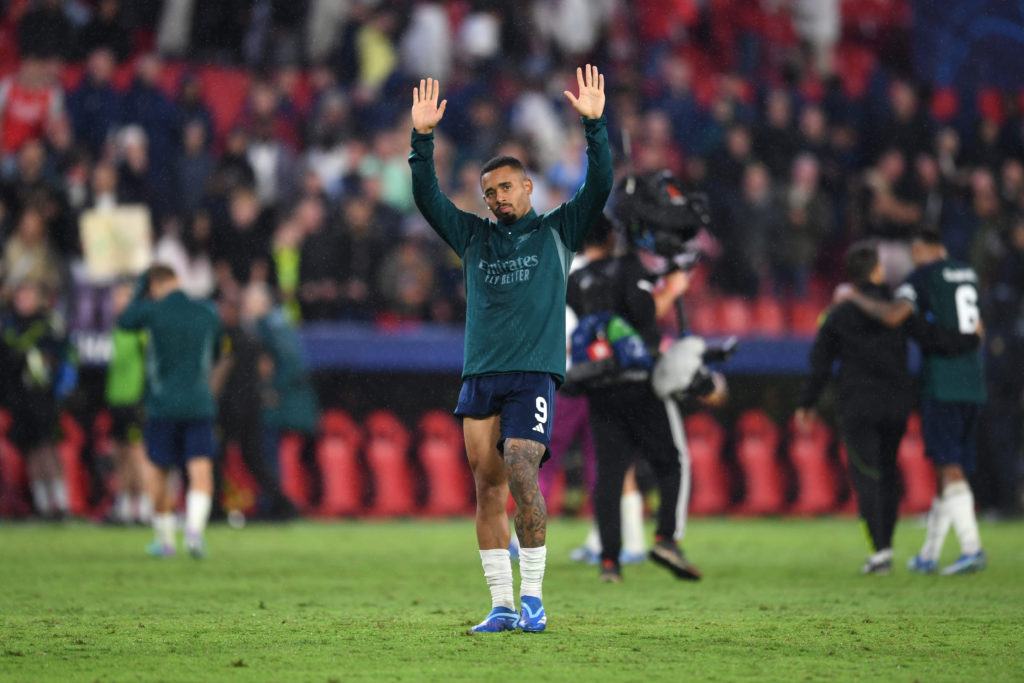 Gabriel Jesus injury Arsenal