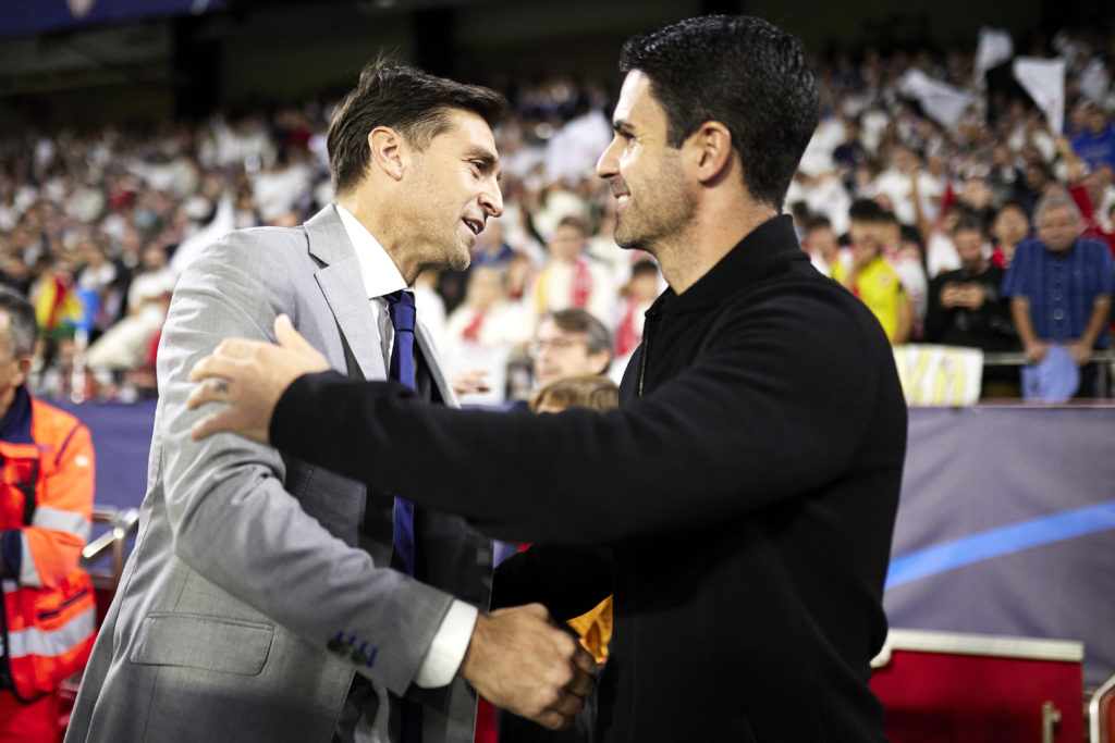 Sevilla FC v Arsenal FC: Group B - UEFA Champions League 2023/24