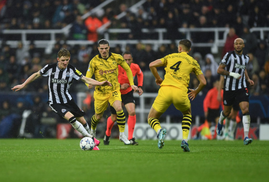 Newcastle United FC v Borussia Dortmund: Group F - UEFA Champions League 2023/24