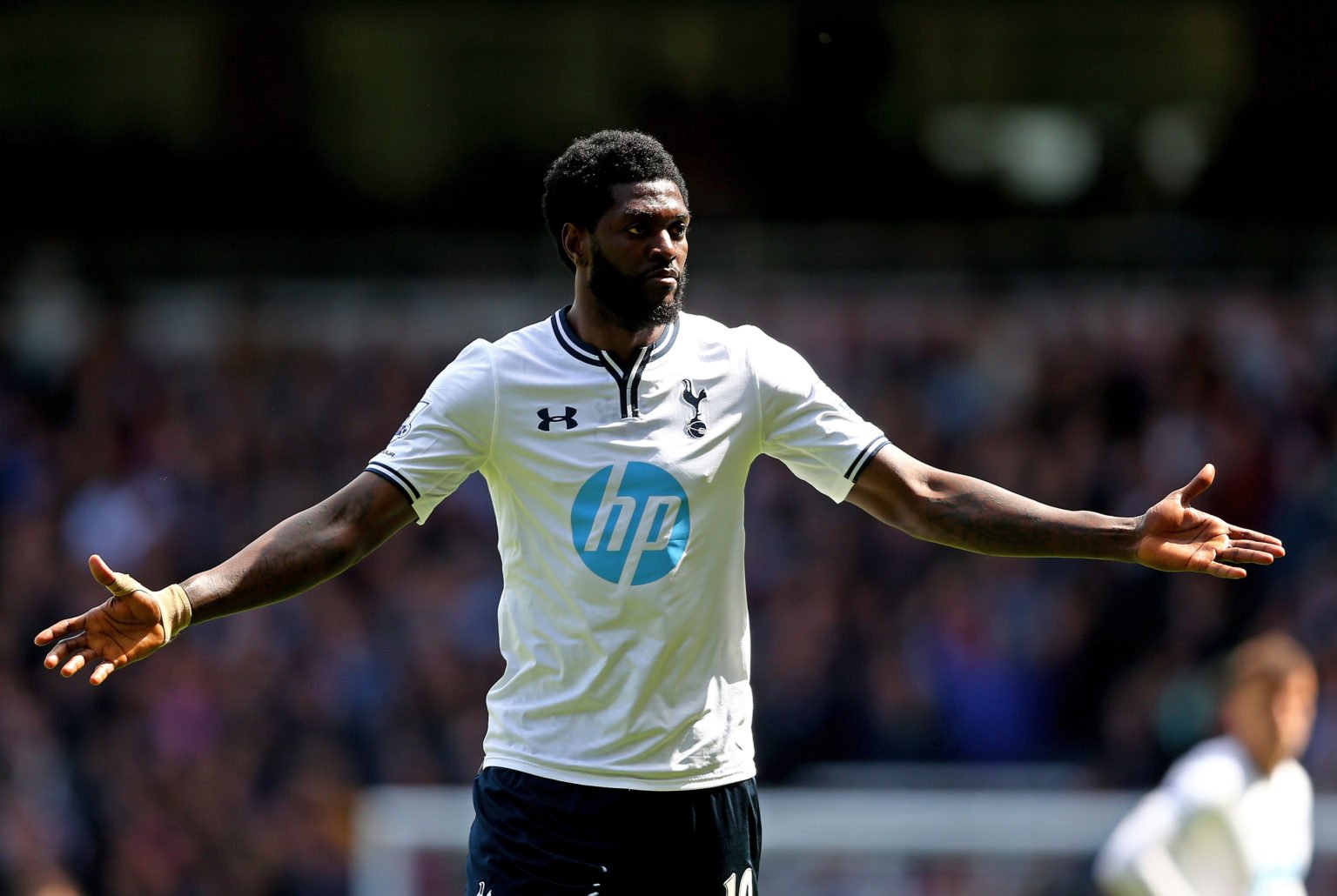 Emmanuel Adebayor says manager Tottenham sacked was even better than ...