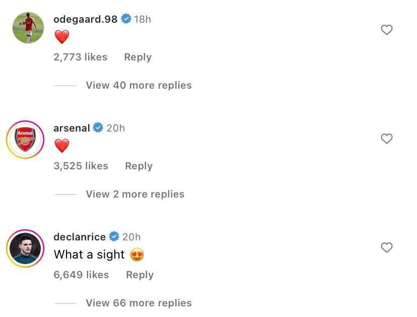 Rice delighted to see Saka captain Arsenal