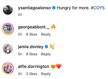 Alfie Dorrington and Jamie Donley impressed with Tottenham Hotspur teammate Yago Santiago