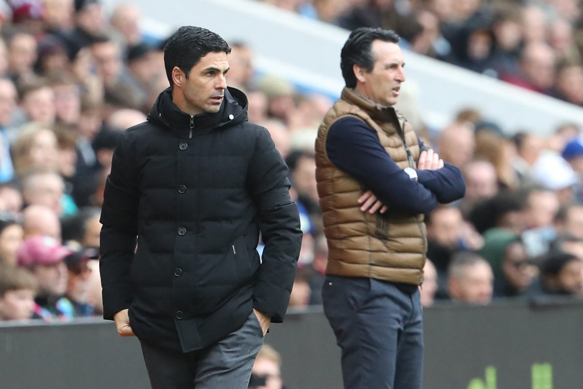 Unai Emery says player Mikel Arteta sold at Arsenal is 'the best' in ...