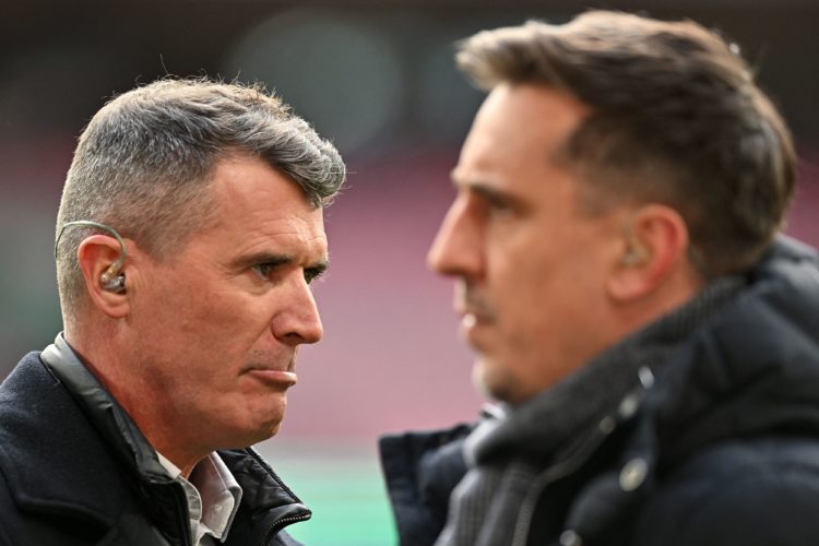 'It's not'... Gary Neville predicts Arsenal vs Brentford result, Roy Keane disagrees