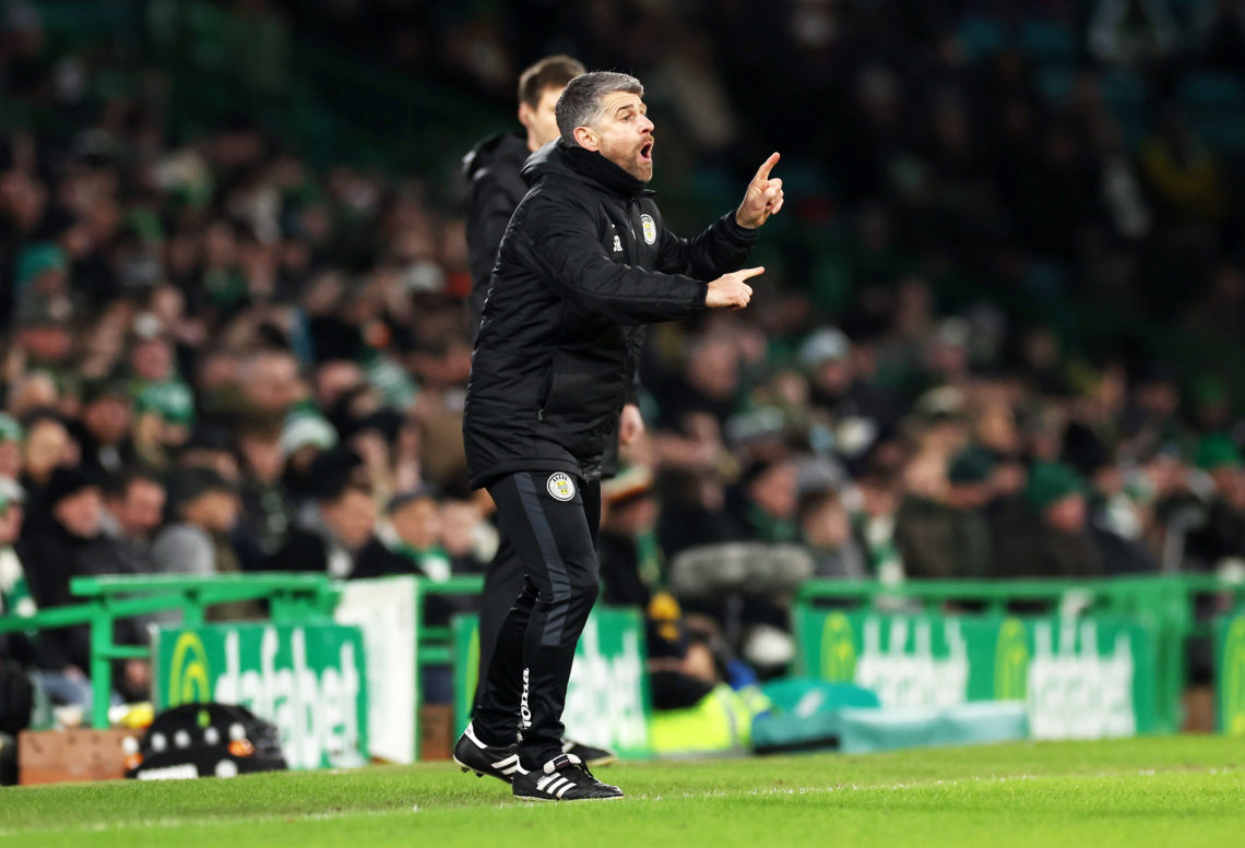 'Wonderful': St Mirren boss Stephen Robinson blown away by what 24-year-old Celtic player did last night