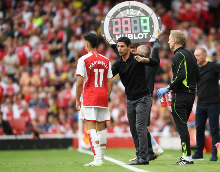 Gabriel Martinelli says Brazil's manager has now done something he's 'never' experienced under Mikel Arteta