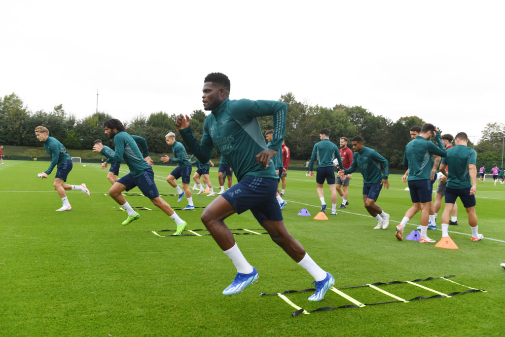 Arsenal FC Training Session - UEFA Champions League 2023/24