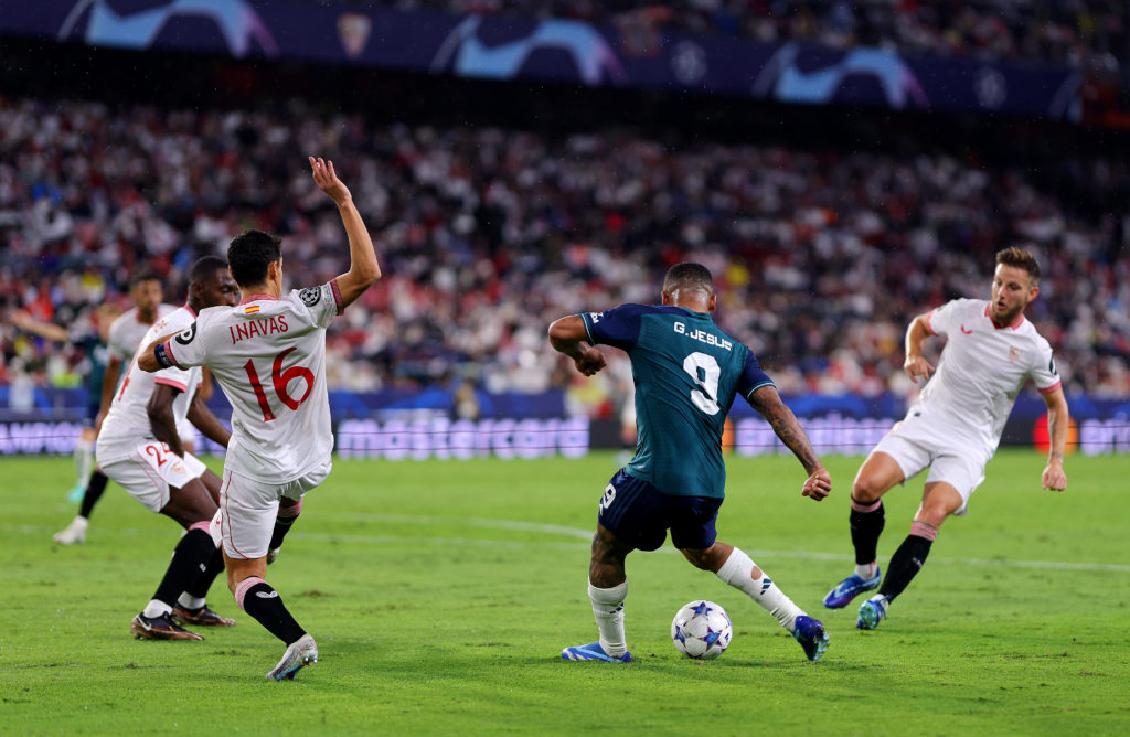 Sevilla FC v Arsenal FC: Group B - UEFA Champions League 2023/24