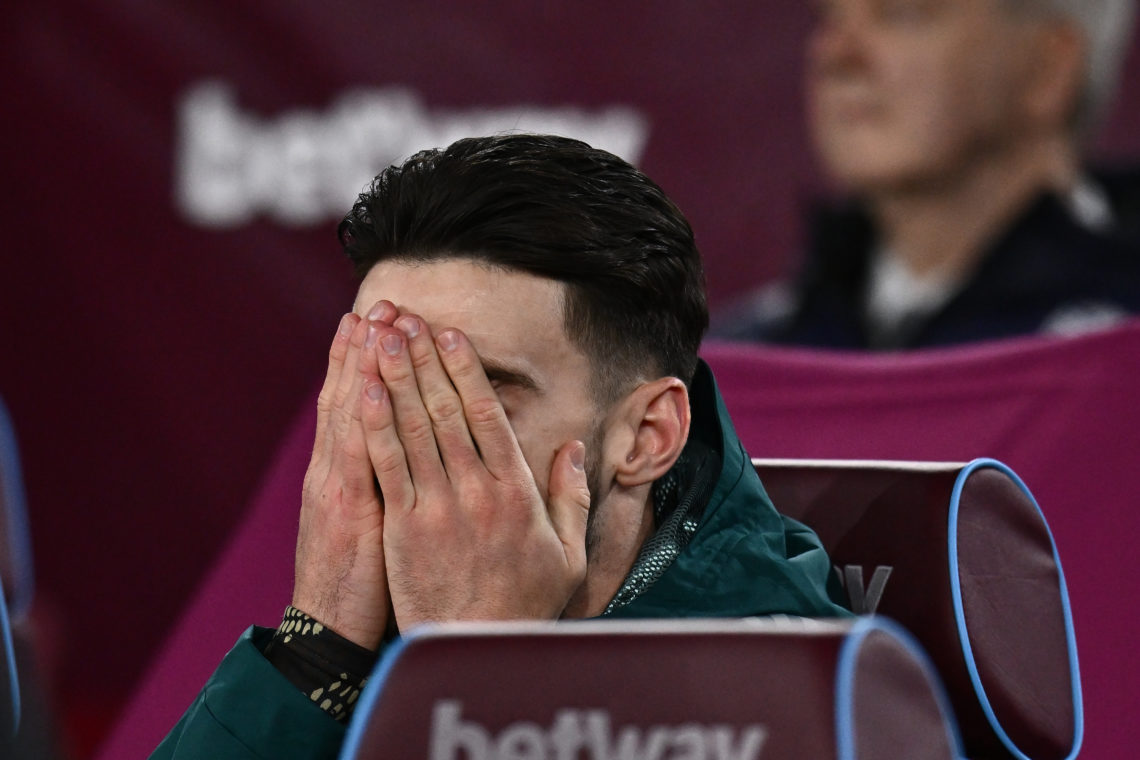 Arsenal's Mikel Arteta issues nine-word response when asked about West Ham fans booing Declan Rice