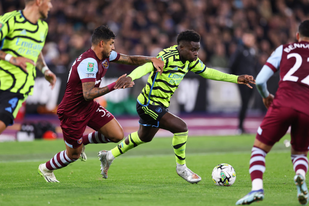 West Ham United v Arsenal - Carabao Cup Fourth Round