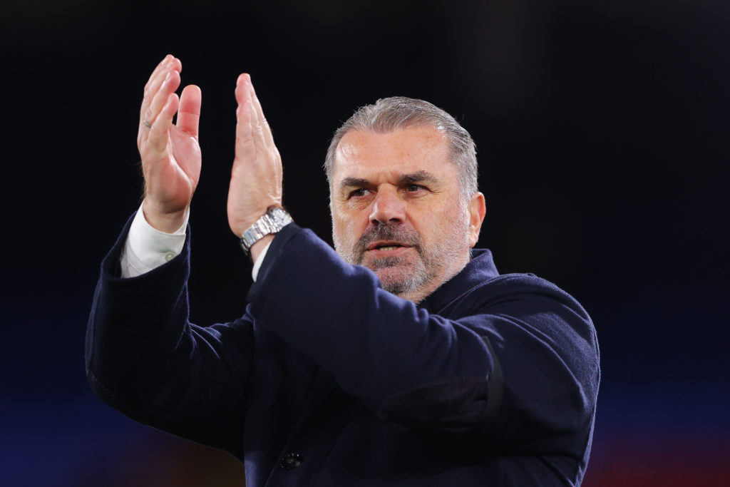 Ange Postecoglou Guglielmo Vicario Tottenham