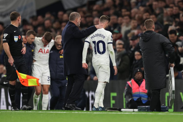 Ange Postecoglou told he's got to start £19m Tottenham player now James Maddison is injured