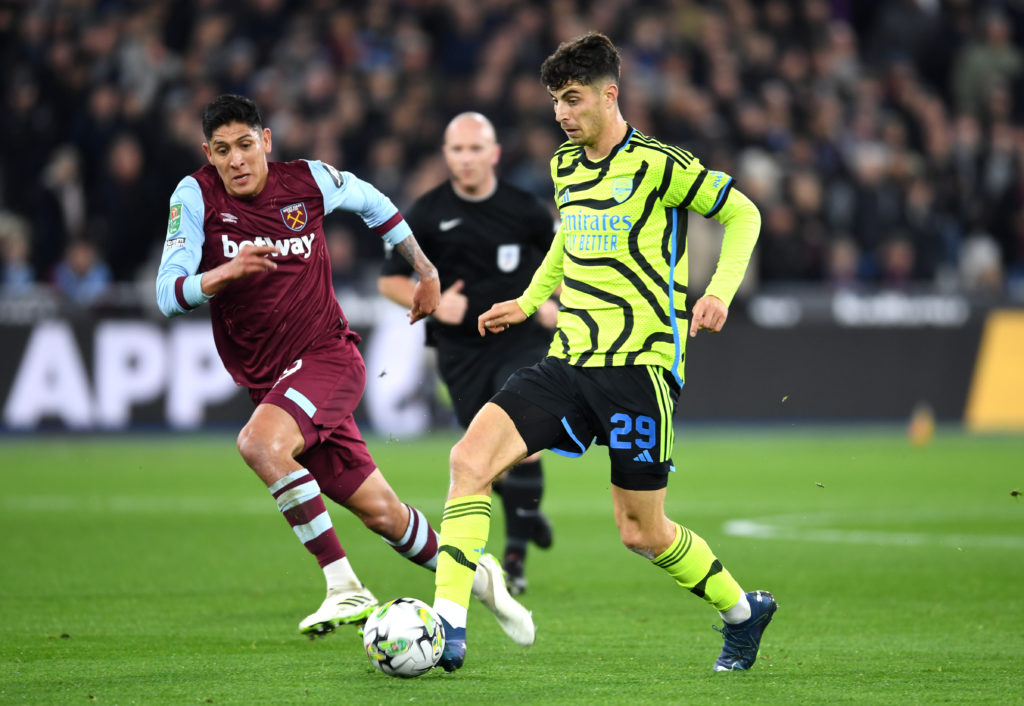 West Ham United v Arsenal - Carabao Cup Fourth Round