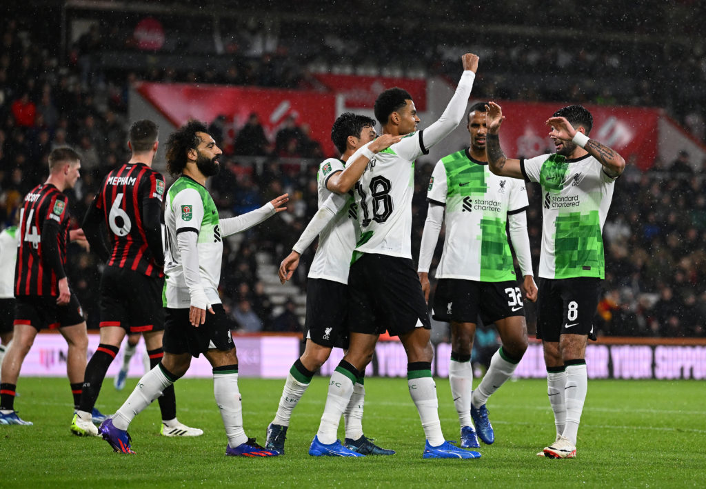 AFC Bournemouth v Liverpool - Carabao Cup Fourth Round