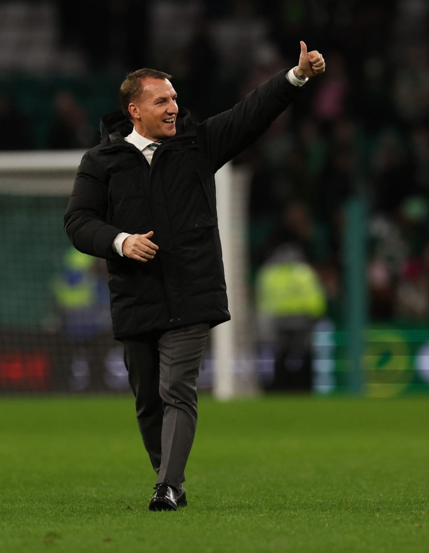 'Superb': Brendan Rodgers says 'special' Celtic player has been brilliant in training recently