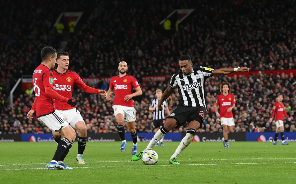 Manchester United v Newcastle United - Carabao Cup Fourth Round